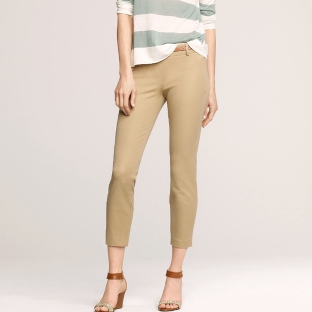 J. Crew Tan Minnie Pants